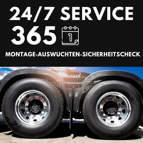 Vor-Ort-Service LKW-Reifen – Kosch mobiler Reifenservice